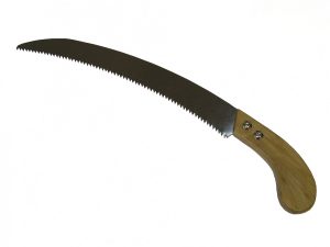 Ножовка серповидная 330мм с деревянной ручкой